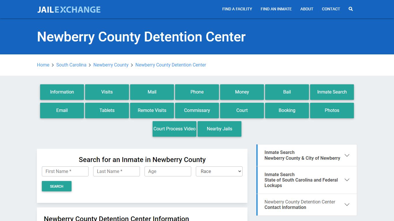 Newberry County Detention Center - Jail Exchange