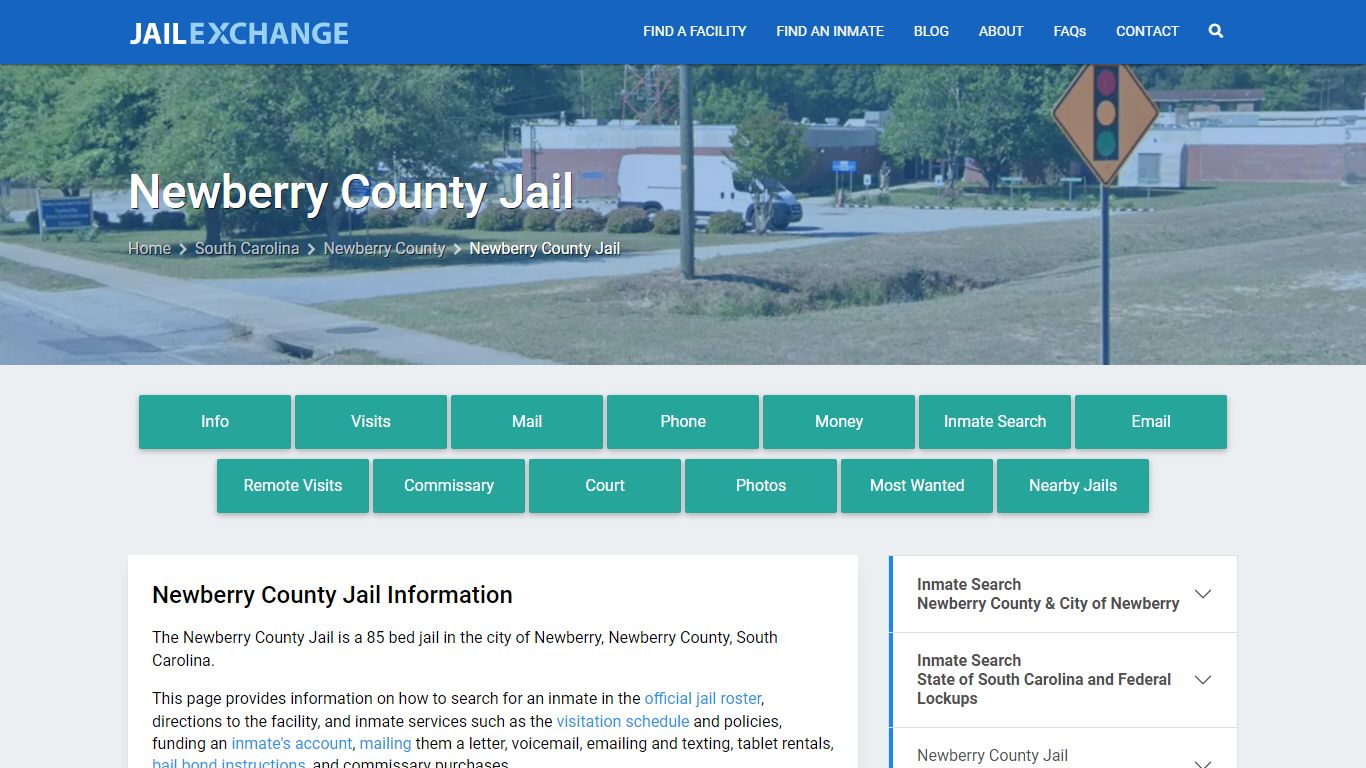 Newberry County Jail, SC Inmate Search & Services